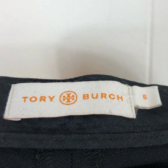 Tory Burch Wool Wide Leg Trousers Sz 6 - Picture 12 of 14